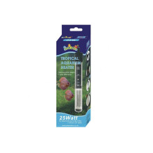 Fish 'r' Fun 25W Aquarium Heater with Temperature Scale & Suction Cups - FRFAH25