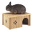 Wooden House Rabbit 33x23.6x16 1