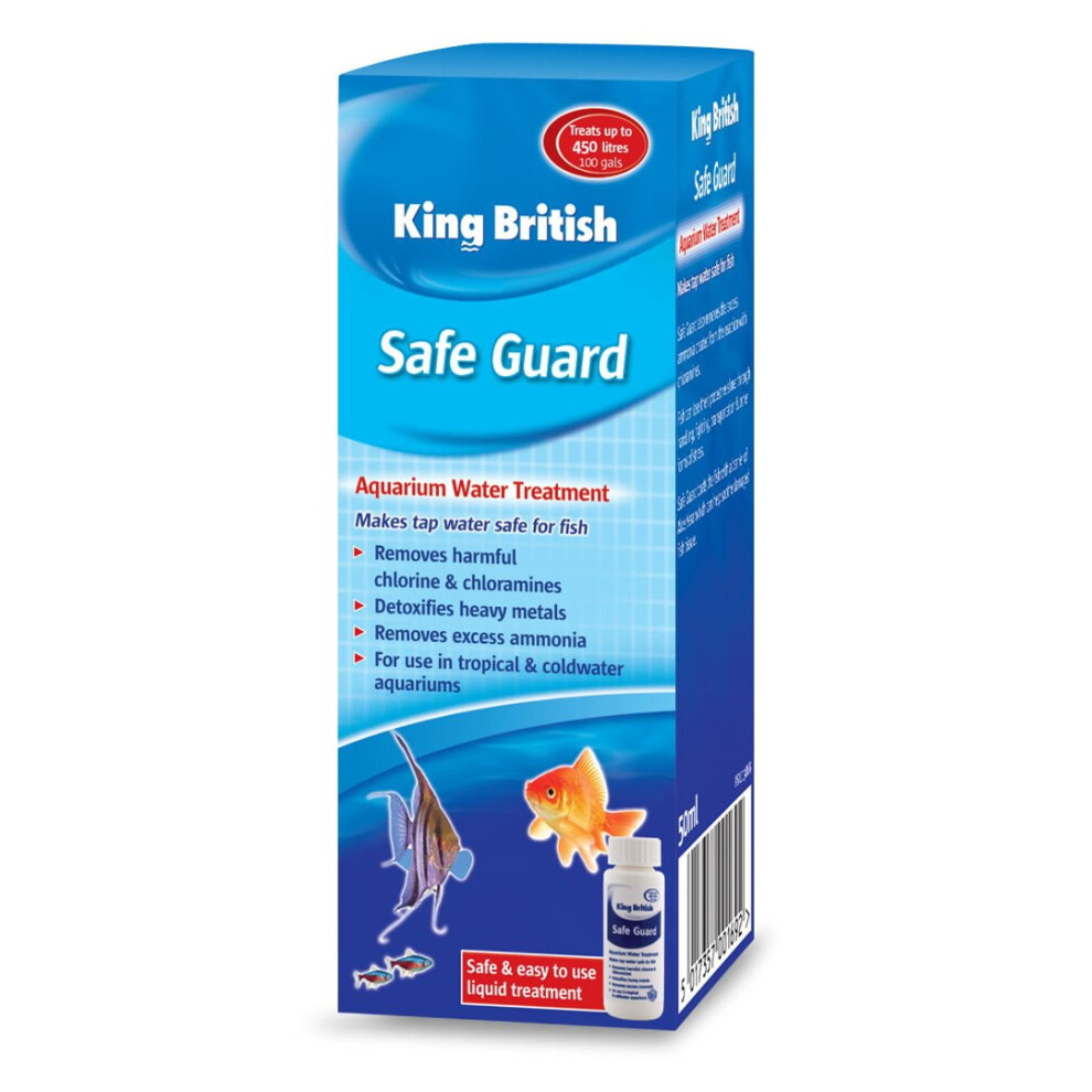 King British Aquarium De-chlorinator 50ml