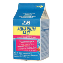 Api Aquarium Salt 453g (Code 106) - All-Natural Sea Salt for Healthy Gills, Stress Reduction & Medication Support