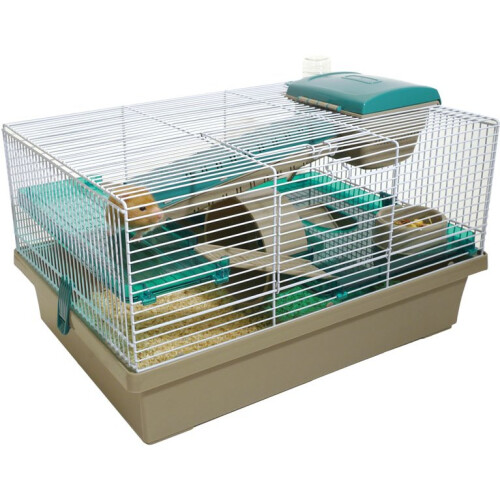 Rosewood Options Small Animal Home Pico Translucent Teal 50x36x29cm