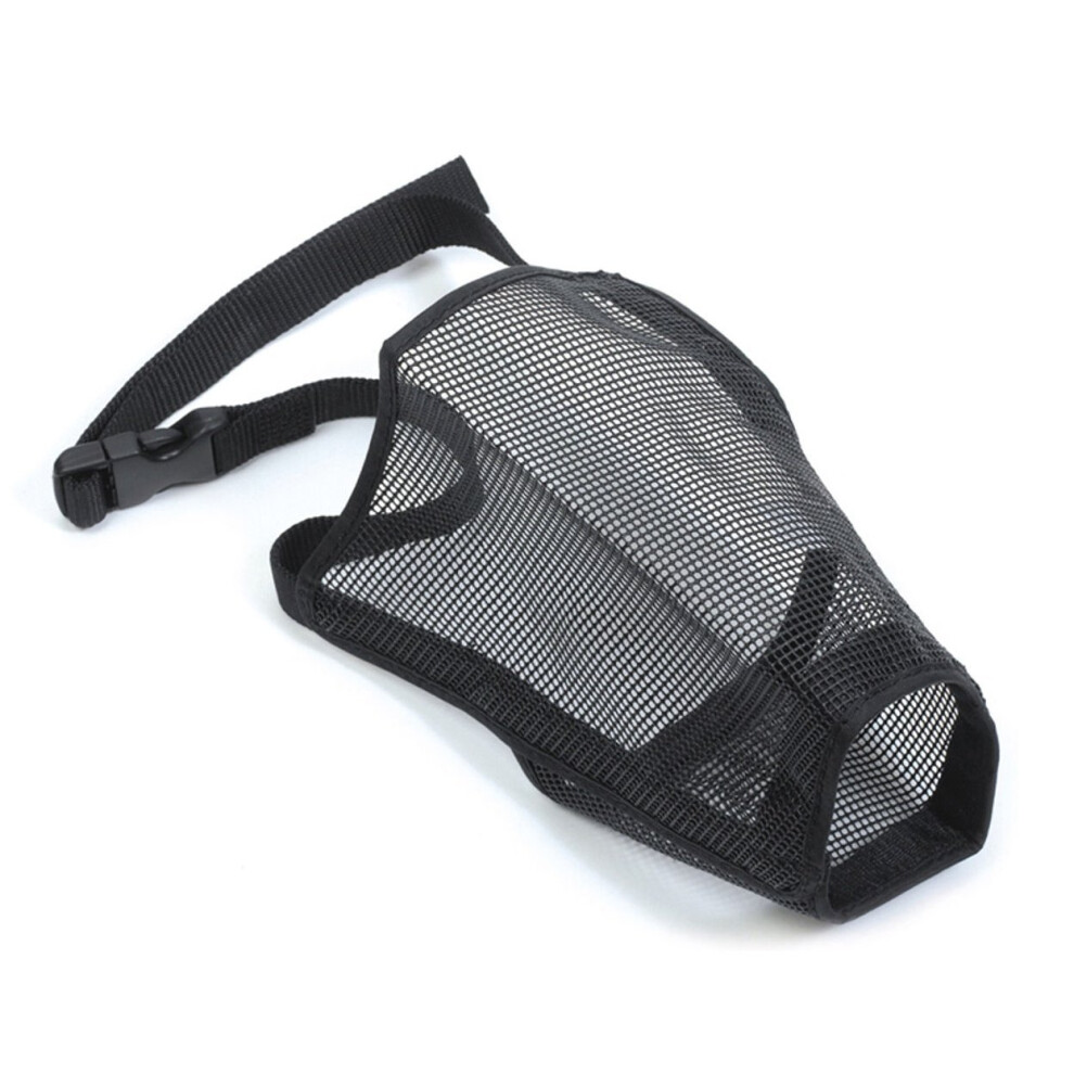Nylon Mesh Muzzle Black Sz 2