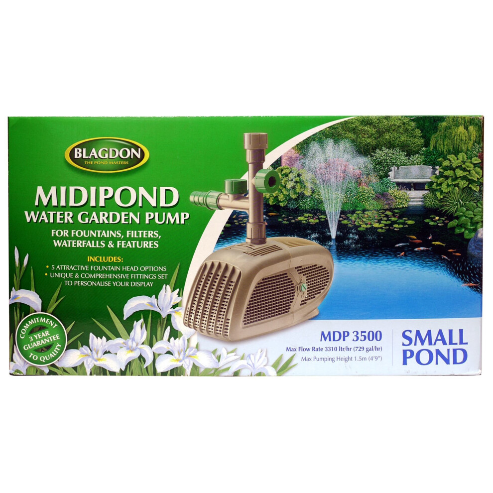 Interpet Blagdon Midipond 3500 Pump