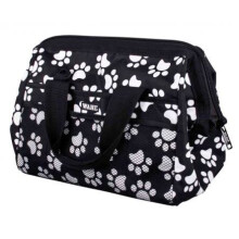 Wahl Grooming Frogmouth Bag White Paw Print On Black