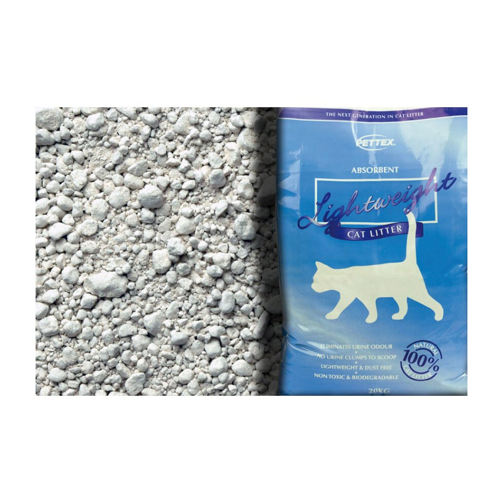 Pettex Anti-Bac Lightweight Cat Litter 20Litre White
