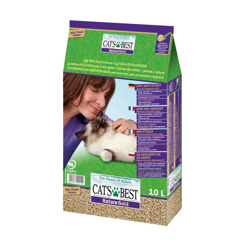 Nature Gold Clumping Cat Litter 10l