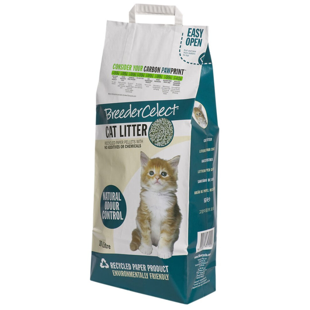 Breeder Celect Cat Litter 10ltr