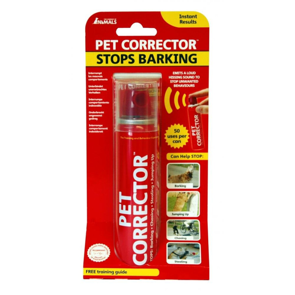 Pet Corrector 50ml AP00 - Attention-Grabbing Gas Hiss Deterrent for Dogs, Stops Barking & Unwanted Behaviours