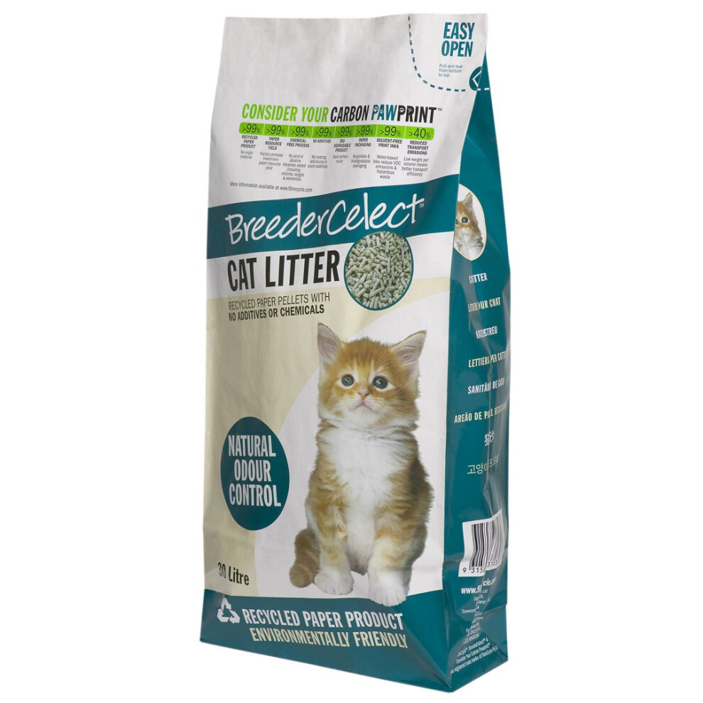 Breeder Celect Cat Litter 30ltr