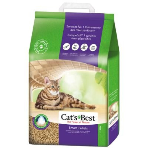 Cats Best Pellet (nature Gold) Clumping Cat Litter 10kg (20l)