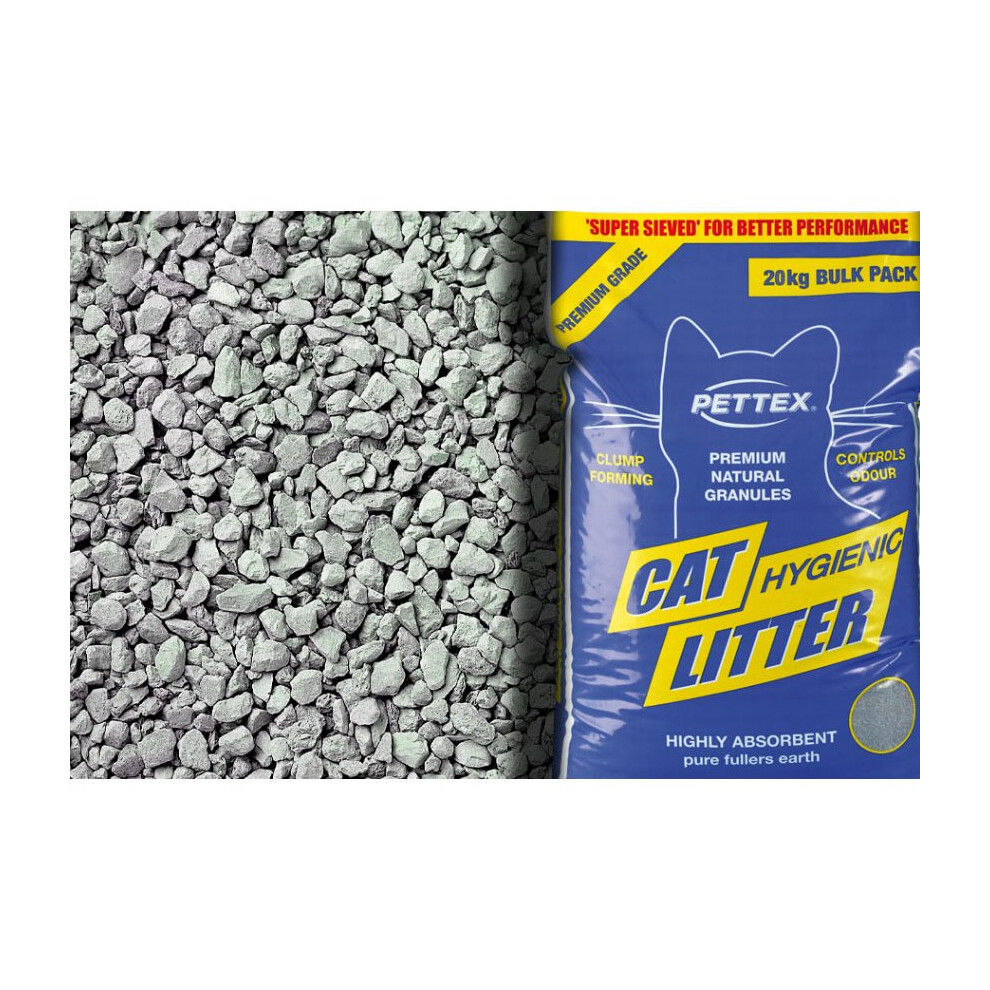 Pettex Premium Grey Cat Litter Granules 5kg