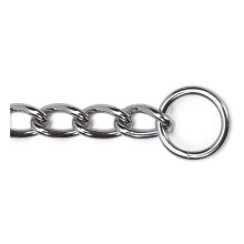 Ancol Heritage Extra Heavy Check Chain Dog Collar 75cm Size 10 - 162400