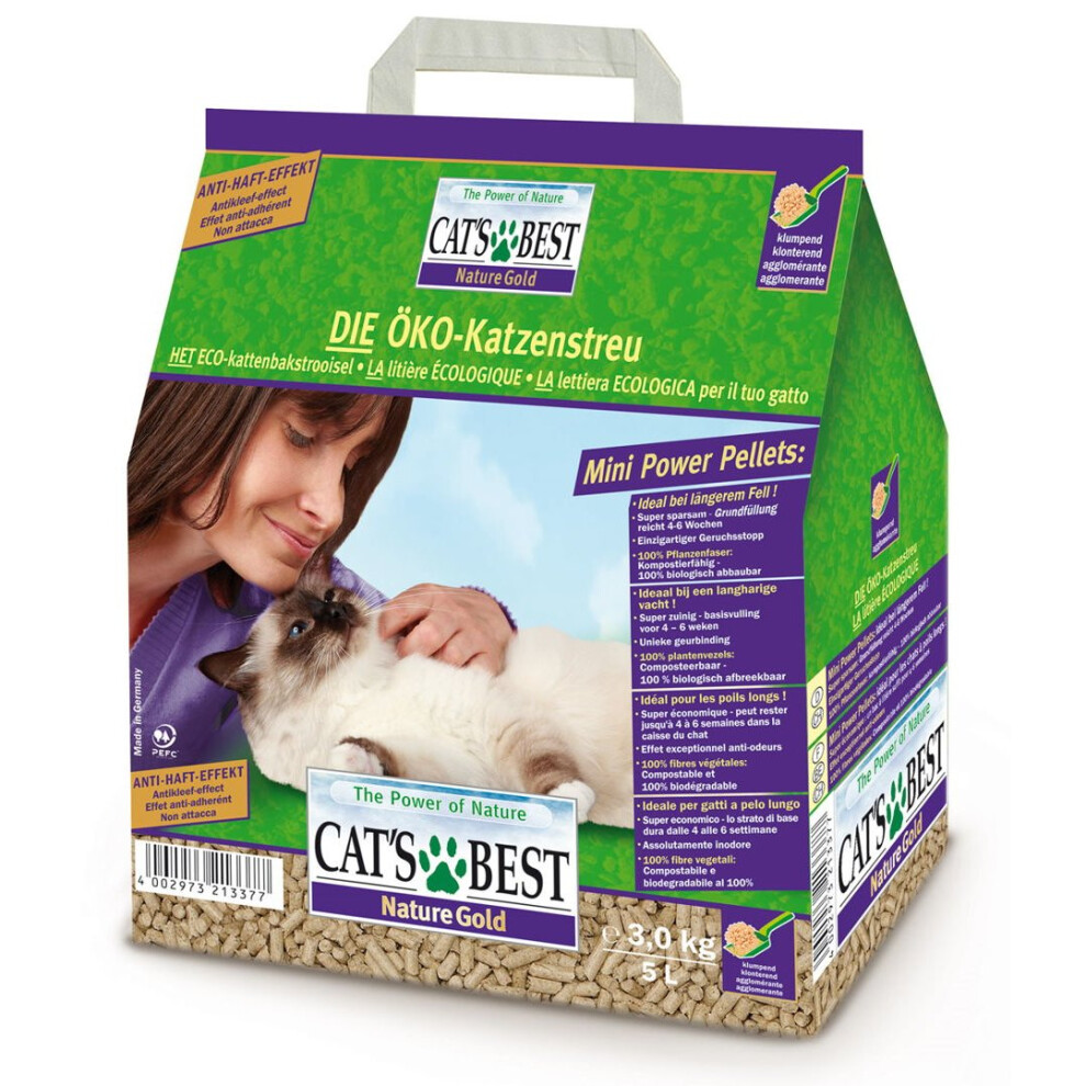 Nature Gold Clumping Cat Litter 5l (Pack of 6)