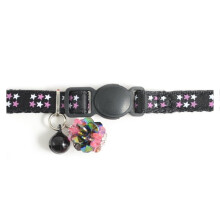 Safety Buckle Kitten Collar Luxury Jewel Black (Pack of 3)