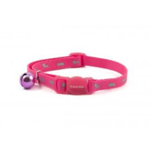 Safety Buckle Cat Collar Hi Vis Reflective Pink (Pack of 3)