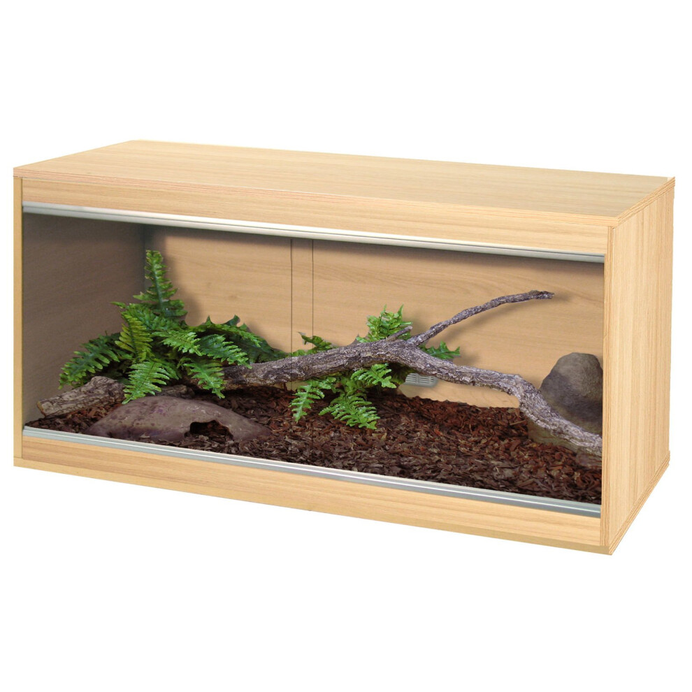 Vivexotic Repti Home Vivarium Medium Oak 862x375x421mm