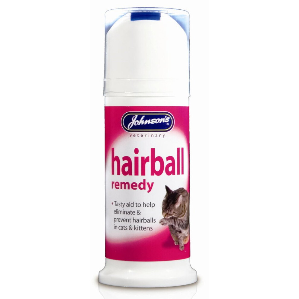 Johnson's Hairball Remedy for Cats and Kittens 50g