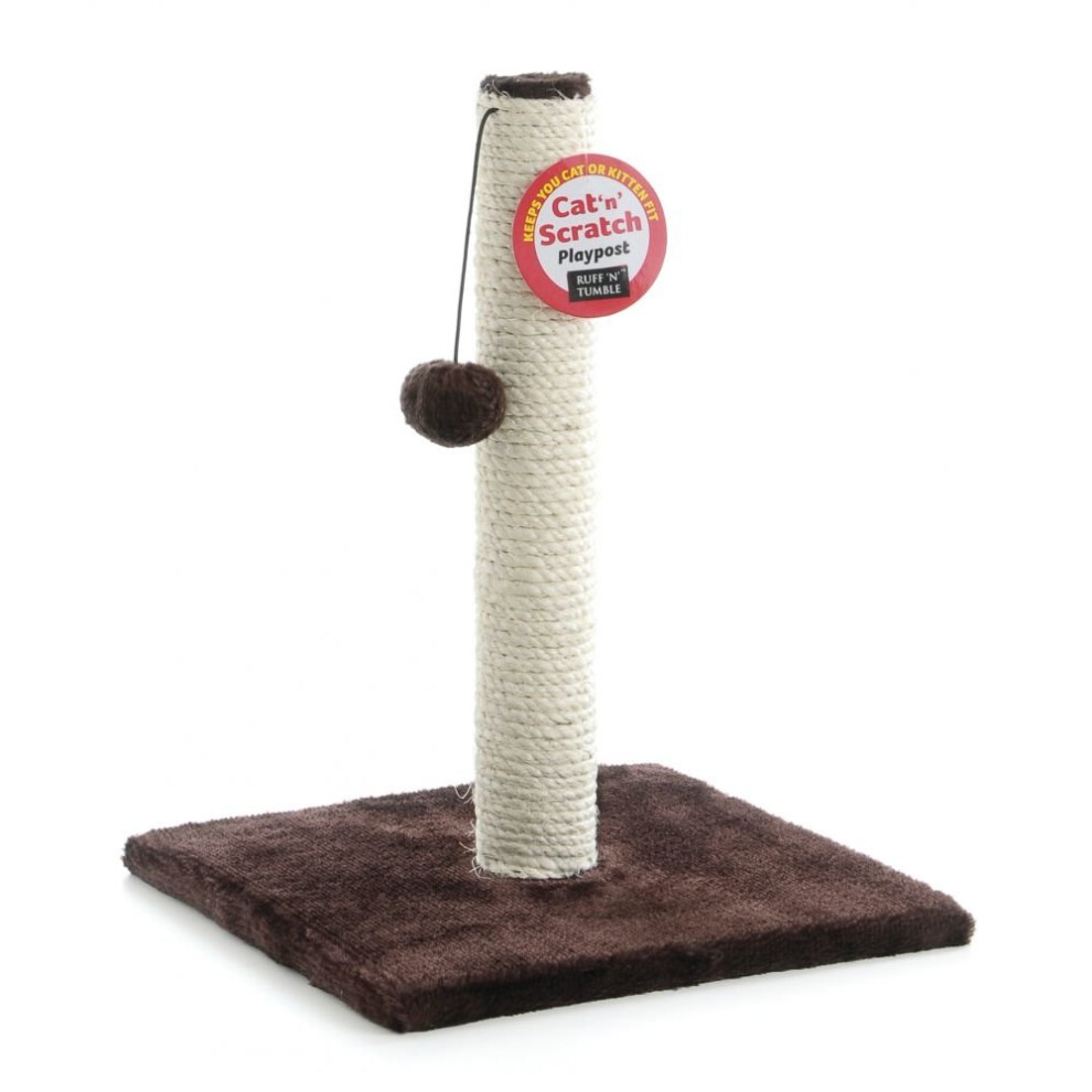 Cat 'n' Scratch Playpost & Ball (29x29)