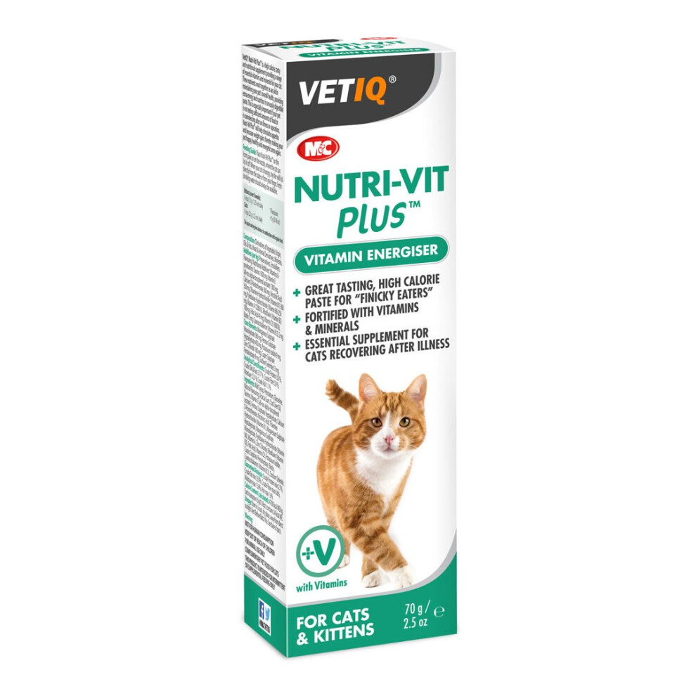 VetIQ Nutri-Vit Plus Cat Paste 70g