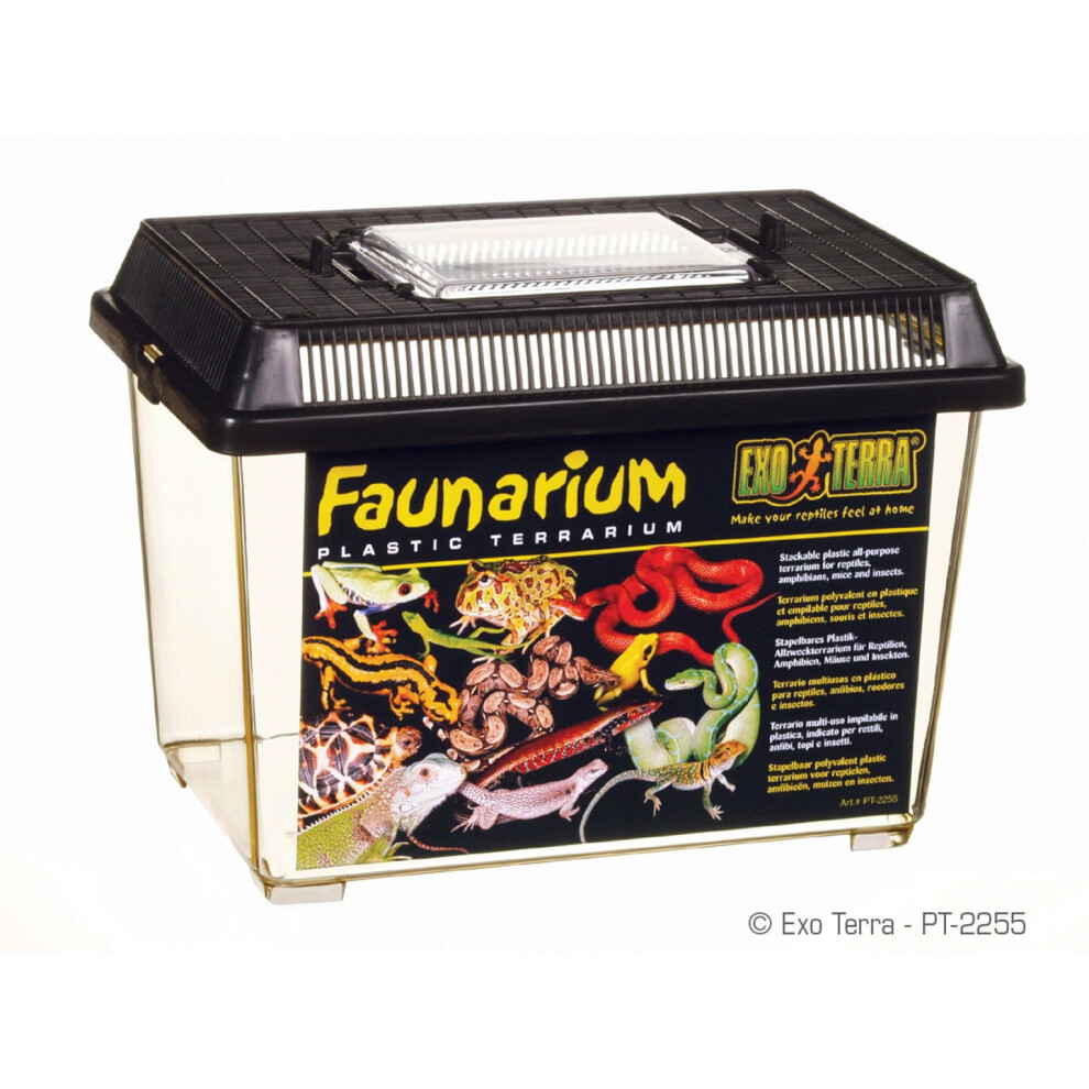 Exo Terra Faunarium Plastic Terrarium 23x15.5x17cm
