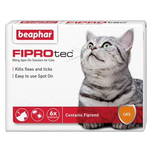 Beaphar Fiprotec Spot On Cat 6 Treatment