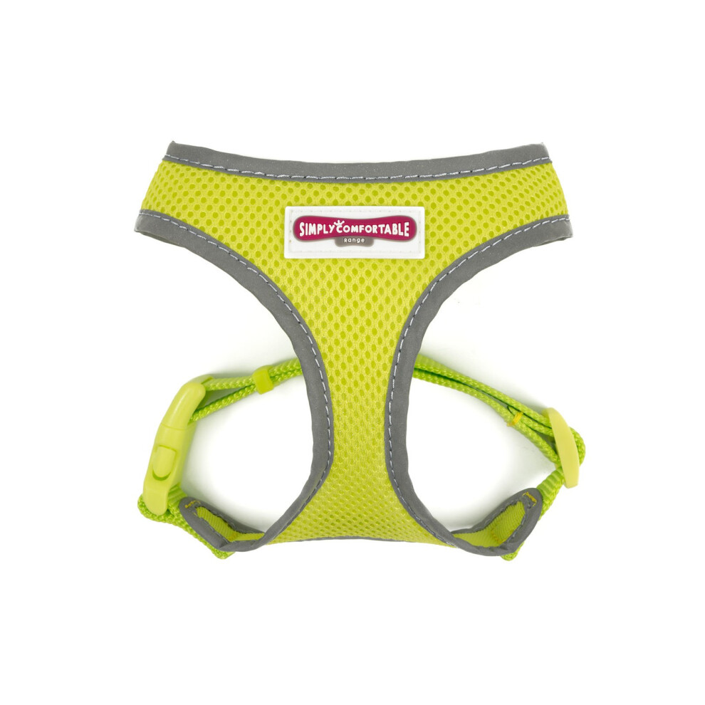 Comfort Mesh Dog Harness Hi Vis Extra Small 28-40cm
