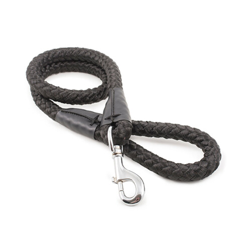 Ancol Heritage Nylon Rope Lead Black 20mm X1.07m