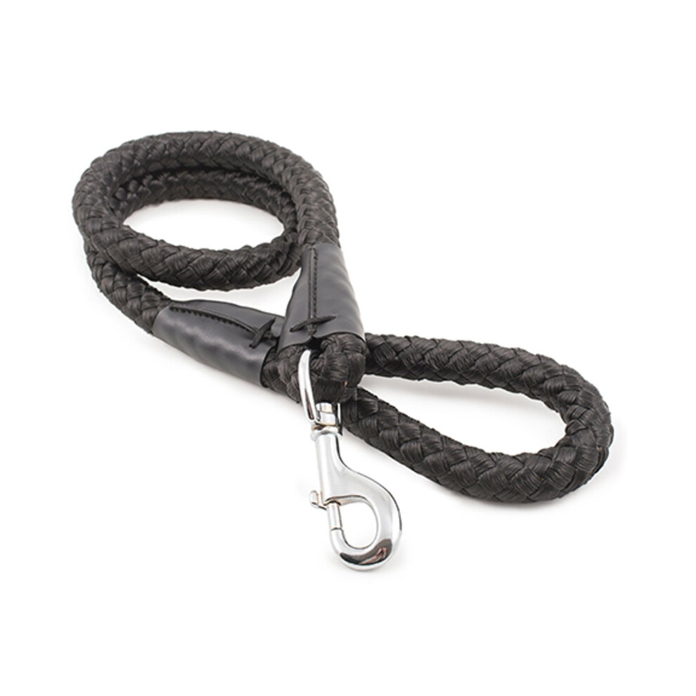Ancol Heritage Nylon Rope Lead 20Mm X1.07m Black