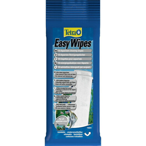 Tetra Tetratec Easywipes Aquarium Cleaning 10pk