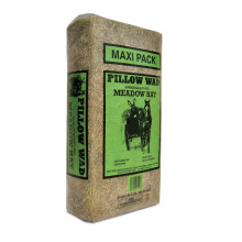 Pillow Wad Hay Maxi - Maxi Meadow Hay 3.75kg for Large Animals and Big Appetites, PWH03