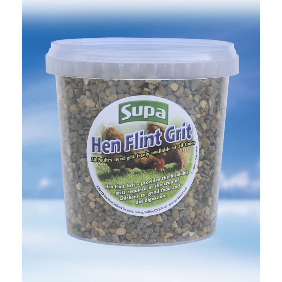 Supa Hen Flint Grit 1ltr