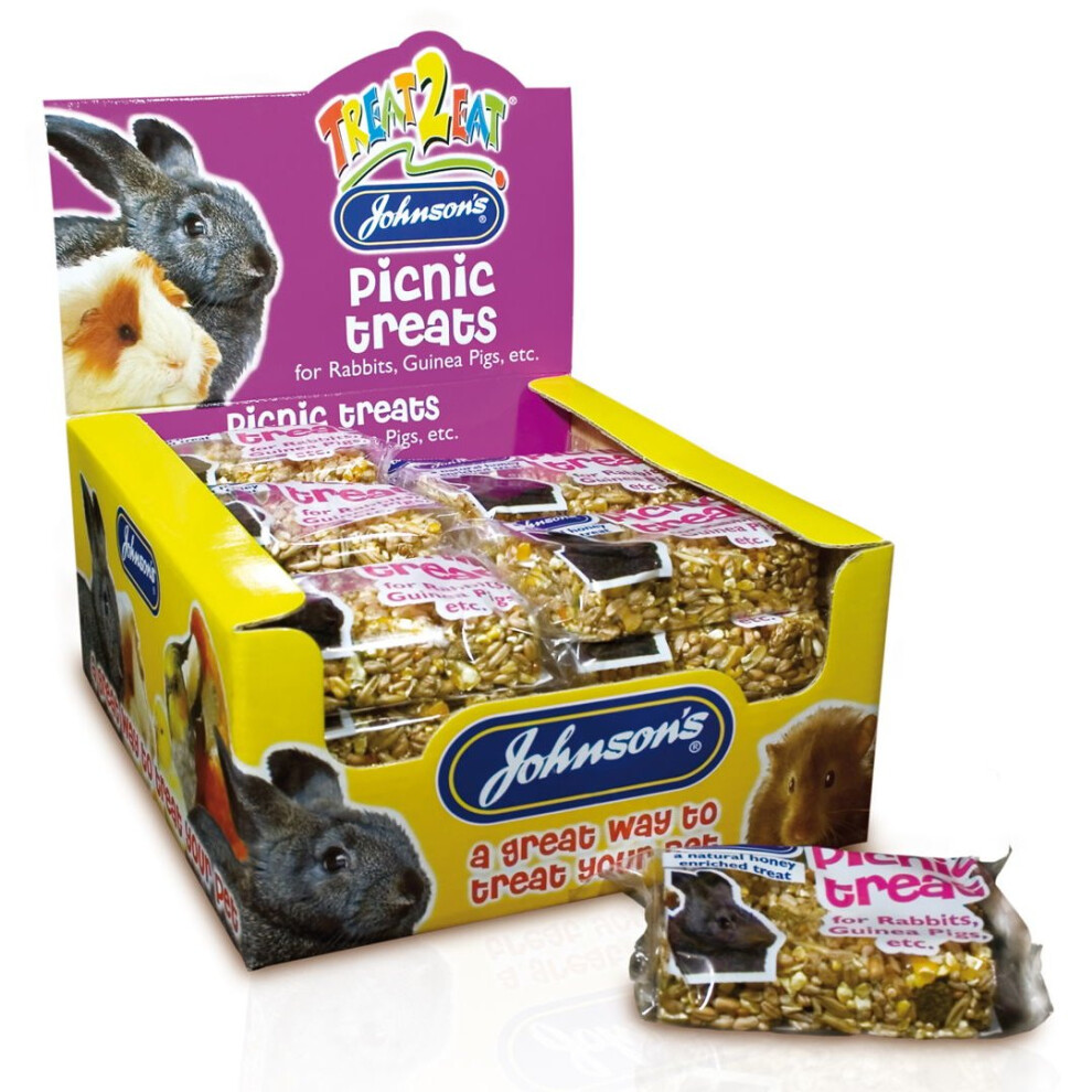 Jvp Rabbit & Guinea Pig Picnic Treats 50g (Pack of 24)