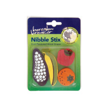 Boredom Breaker Nibble Stix Fruit Shaped 4pk