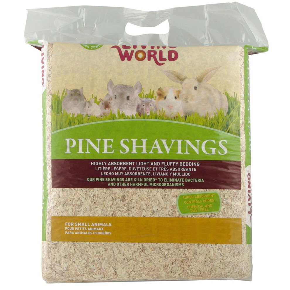 Living World Pine Shavings 56ltr