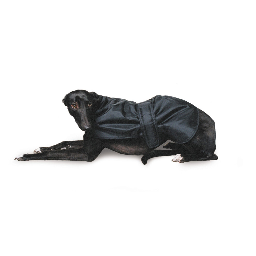 Muddy Paws Greyhound Coat Black 70cm