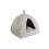 Ancol Sleepy Paws Plush Pyramid Bed 1
