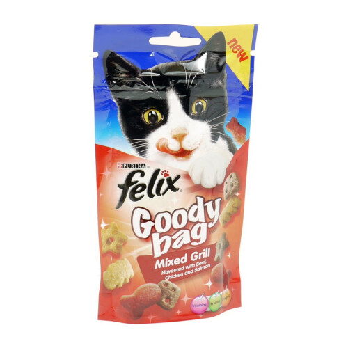 Purina Felix Goody Bag Mixed Grill 60g (Pack of 8)