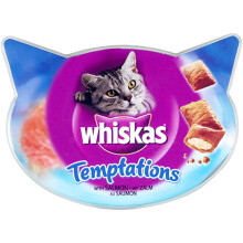 Whiskas C&t Temptations Salmon 60g (Pack of 8)
