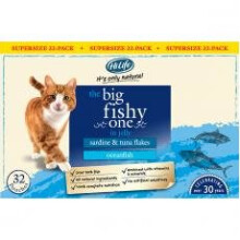 Hilife Its Only Natural Cat Pouch Multipack The Big Fishy One In Jelly 32x70g