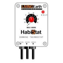 Habistat Dimming Thermostat HTDW/T000005 - Precise Temperature Control for Heaters & Bulbs, 40W min, 600W max, 230V