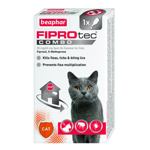 Beaphar New Fiprotec Combo Cat 1 Pipette