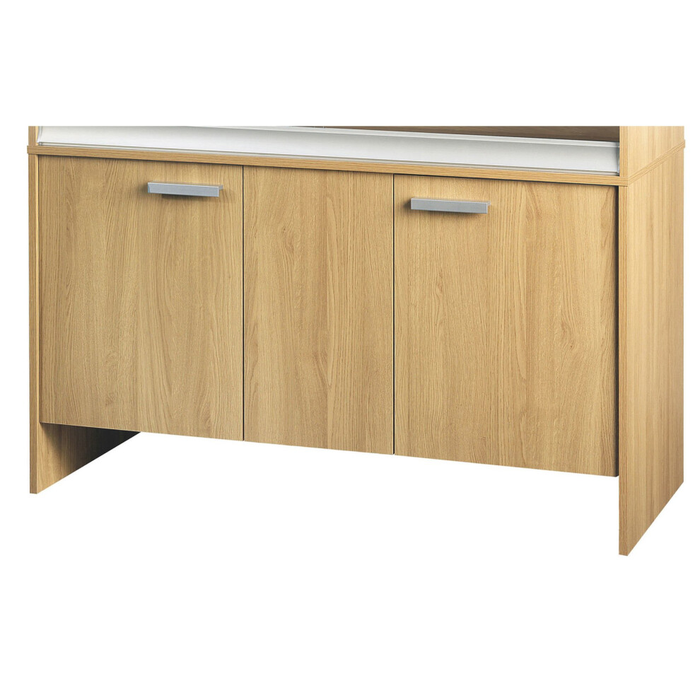 PT4041 Vivexotic Viva+/repti Cabinet Large Oak 1150x490x645mm - Modern, Spacious Reptile Cabinet