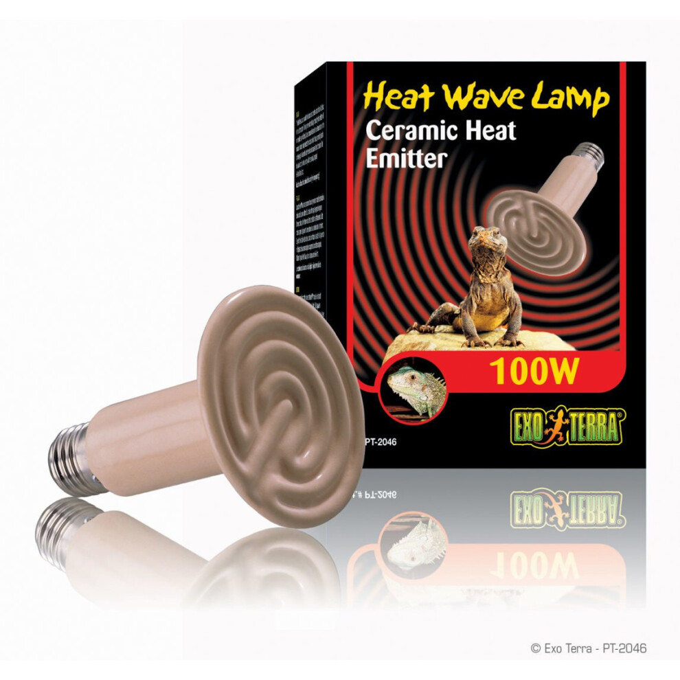 Exo Terra Ceramic Heat Lamp 100w