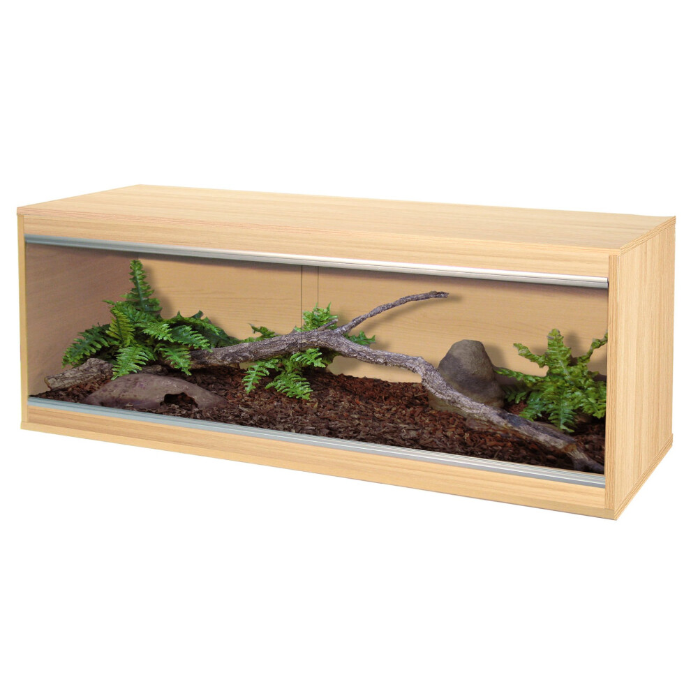 Vivexotic Repti Home Vivarium Large Oak 1150x375x421mm
