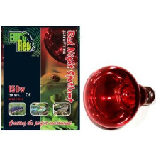 Red Night 150w Spotlamp Screw Fit