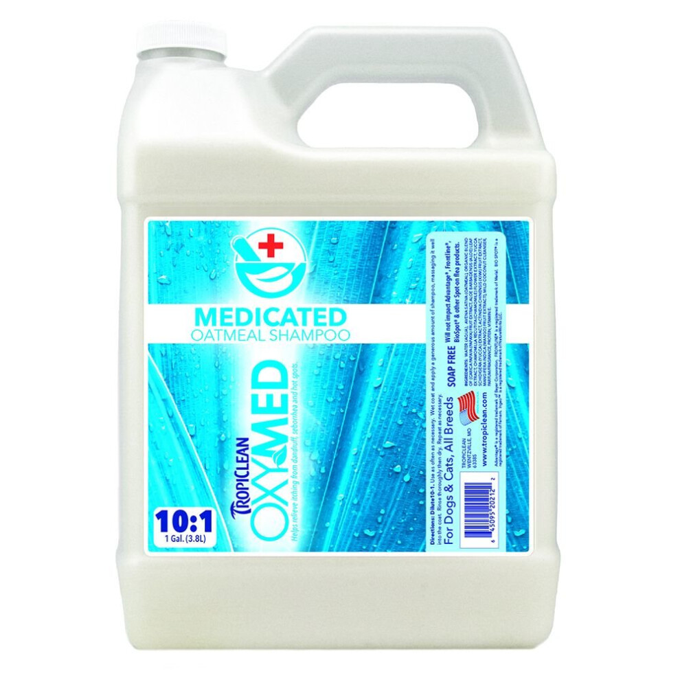 Tclean Oatmeal Medi Spoo 3.8ltr