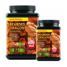 Exo Terra Soft Pellets Juvenile Bearded Dragon Food 250g
