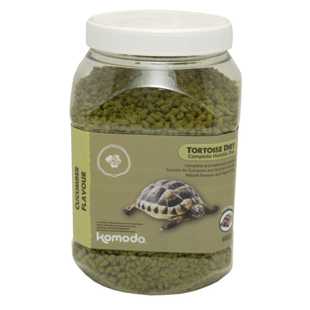 Komodo Tortoise Diet Cucumber Food 680g