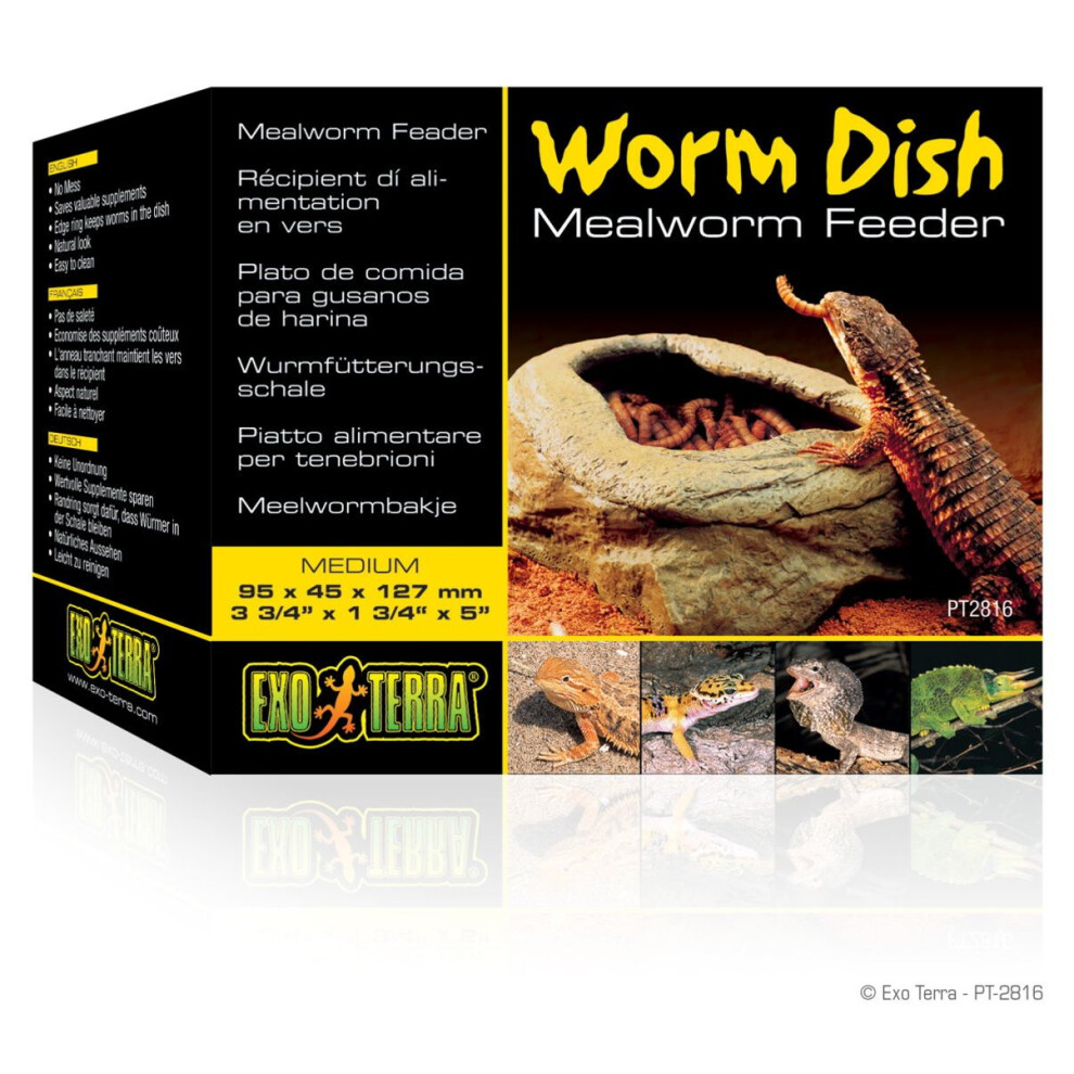 Exo Terra Feeding Dish Meal Worm