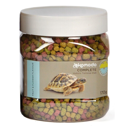 Komodo Tortoise Diet Frugtblomst 170g - foder til skildpadder